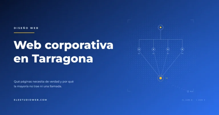 Web Corporativa – Diseño Web Tarragona